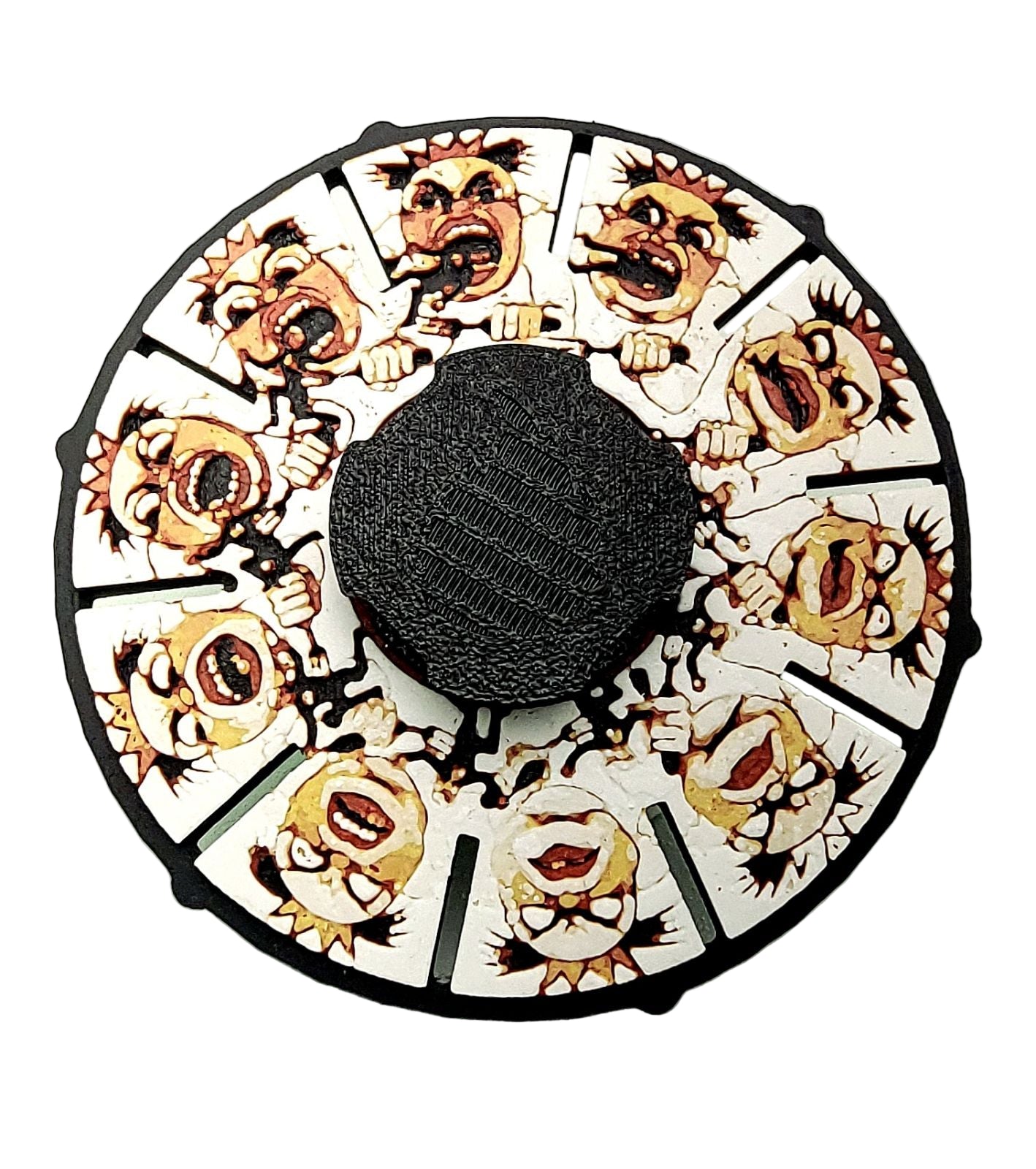 Phenakistoscope Queen Animated Zoetrope *Please Read Info Before Purchase/ Phone, Tablet or Handheld Spinner Viewer Required to View Animation*