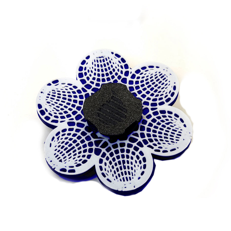 Dual Color The Vortex animated spinner (Please Read Description Before Purchase for How To: Viewing Instructions)