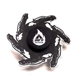 Car Peel Out *Please Read Info Before Purchase/ Phone, Tablet or Handheld Spinner Viewer Required to View Animation*