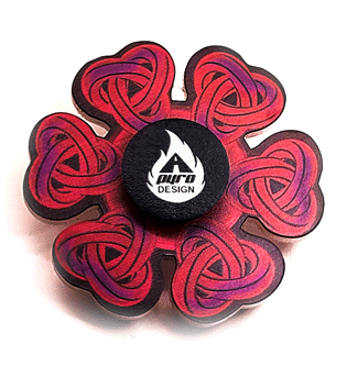 Torus Illusion *Please Read Info Before Purchase/ Phone, Tablet or Handheld Spinner Viewer Required to View Animation*