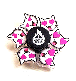 Cat Heart Eyes *Please Read Info Before Purchase/ Phone, Tablet or Handheld Spinner Viewer Required to View Animation*
