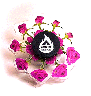Blooming Rose *Please Read Info Before Purchase/ Phone, Tablet or Handheld Spinner Viewer Required to View Animation*