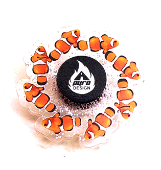 Clownfish *Please Read Info Before Purchase/ Phone, Tablet or Handheld Spinner Viewer Required to View Animation*