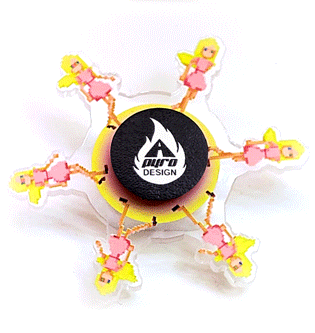 dAIsy AI generated *Please Read Info Before Purchase/ Phone, Tablet or Handheld Spinner Viewer Required to View Animation*