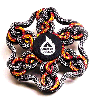 3D Fire and Chains *Please Read Info Before Purchase/ Phone, Tablet or Handheld Spinner Viewer Required to View Animation*