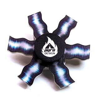 Sound Wave *Please Read Info Before Purchase/ Phone, Tablet or Handheld Spinner Viewer Required to View Animation*