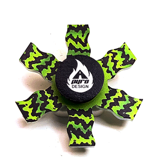 Green Liquid Ooze *Please Read Info Before Purchase/ Phone, Tablet or Handheld Spinner Viewer Required to View Animation*