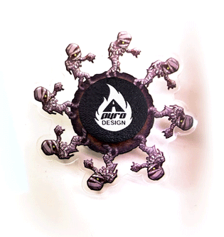 Mummy *Please Read Info Before Purchase/ Phone, Tablet or Handheld Spinner Viewer Required to View Animation*
