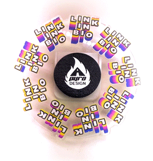 Link in Bio *Please Read Info Before Purchase/ Phone, Tablet or Handheld Spinner Viewer Required to View Animation*