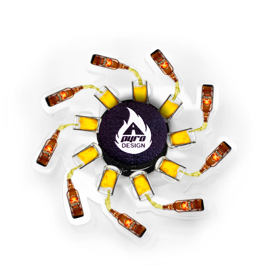 Beer Pour *Please Read Info Before Purchase/ Phone, Tablet or Handheld Spinner Viewer Required to View Animation*