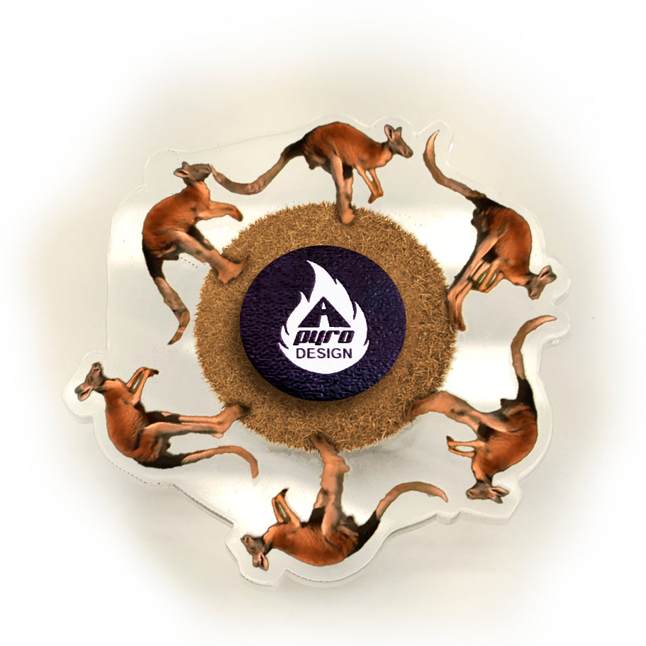 Kangaroo *Please Read Info Before Purchase/ Phone, Tablet or Handheld Spinner Viewer Required to View Animation*