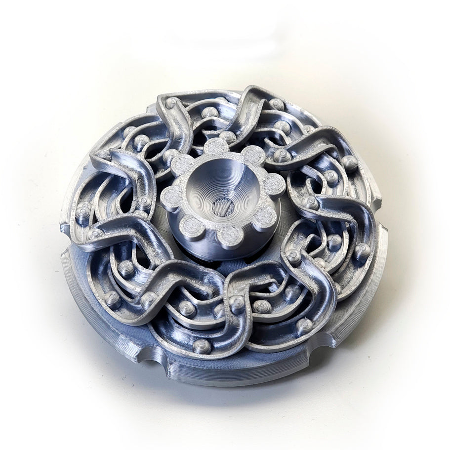 Single Color 3D Marble Track animated spinner (Please Read Description Before Purchase for How To: Viewing Instructions)