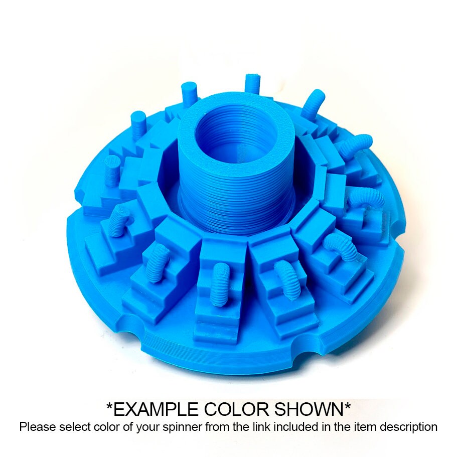 Single Color 3D Spring on Stairs animated spinner (Please Read Description Before Purchase for How To: Viewing Instructions)