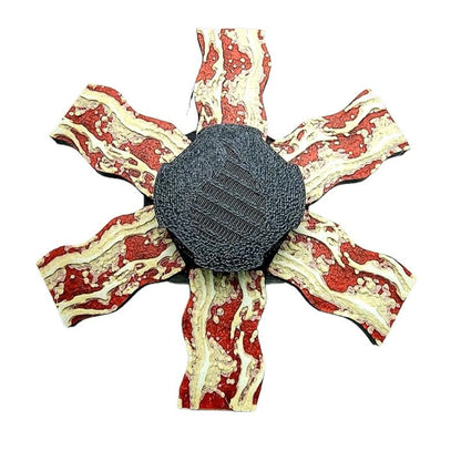 Bacon Animated Zoetrope *Please Read Info Before Purchase/ Phone, Tablet or Handheld Spinner Viewer Required to View Animation*