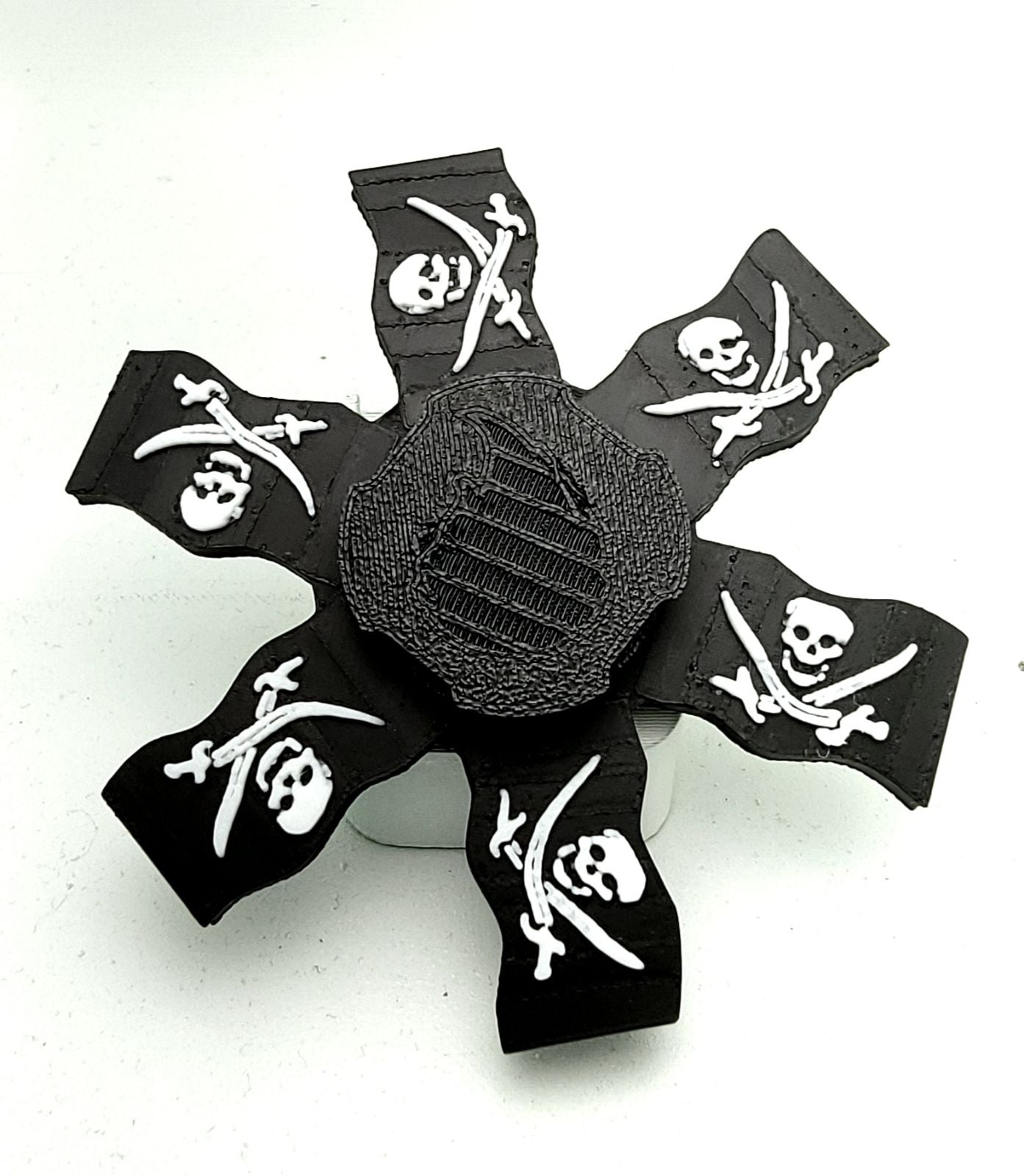 Jolly Roger Animated Zoetrope *Please Read Info Before Purchase/ Phone, Tablet or Handheld Spinner Viewer Required to View Animation*