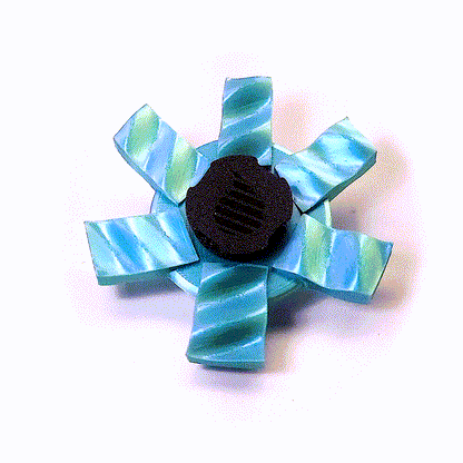 Single Color 3d Wave animated spinner (Please Read Description Before Purchase for How To: Viewing Instructions)