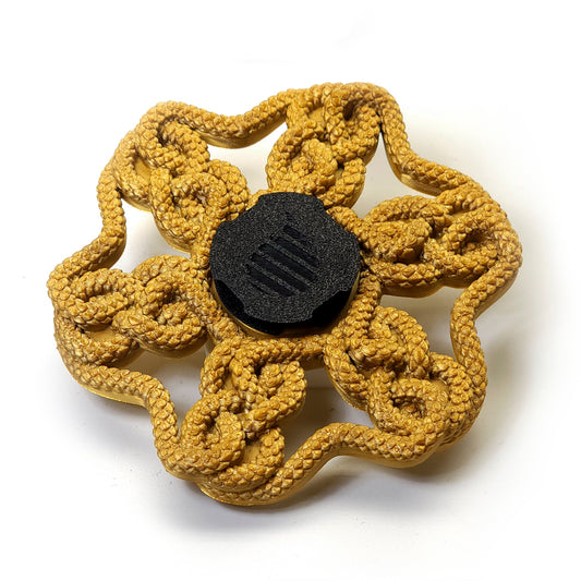 Single Color 3D Auryn Style Snake animated spinner (Please Read Description Before Purchase for How To: Viewing Instructions)