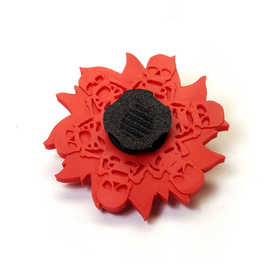Single Color Skeletons animated spinner (Please Read Description Before Purchase for How To: Viewing Instructions)