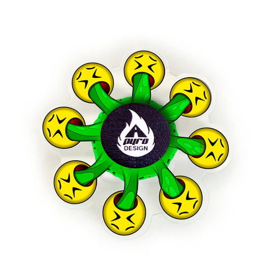 Barf Emoji Animated Spinner  *Please Read Info Before Purchase/ Phone, Tablet or Handheld Spinner Viewer Required to View Animation*