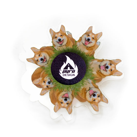Corgi  *Please Read Info Before Purchase/ Phone, Tablet or Handheld Spinner Viewer Required to View Animation*