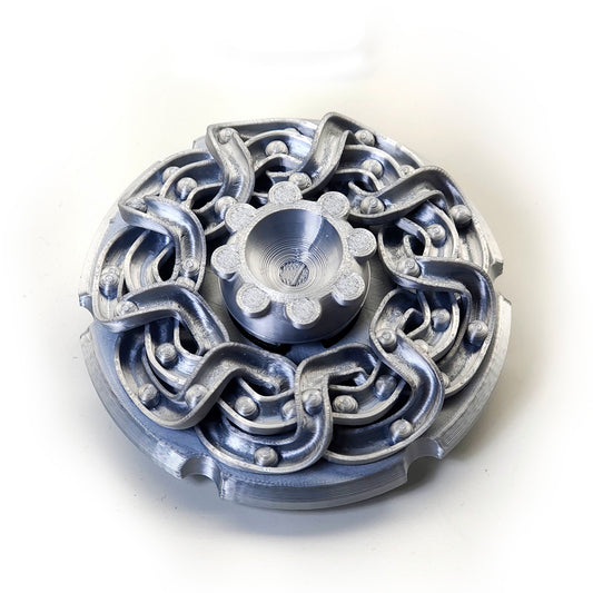 Single Color 3D Marble Track animated spinner (Please Read Description Before Purchase for How To: Viewing Instructions)