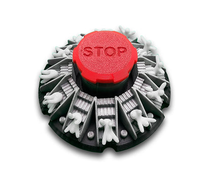 Multi Color 3D Escalator Fail Animated Spinner (Please Read Description Before Purchase for How To: Viewing Instructions)