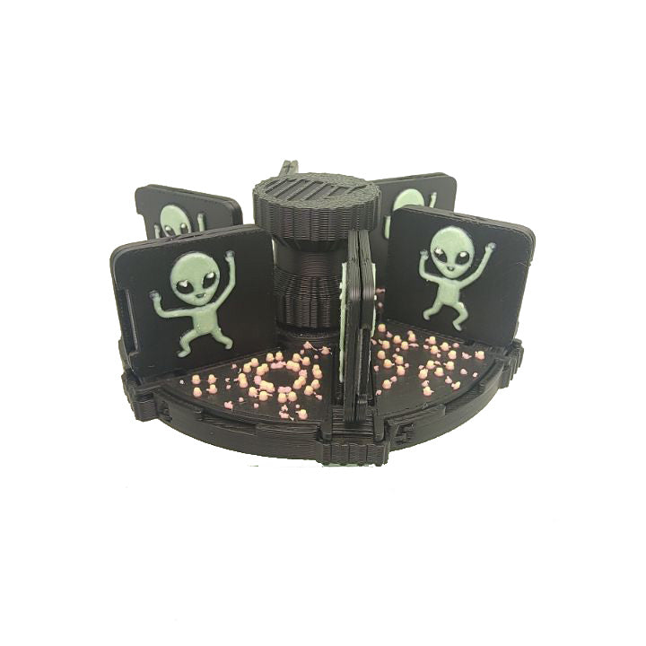 Flipbook Dancing Alien Spinner (See description for more info on how to view)