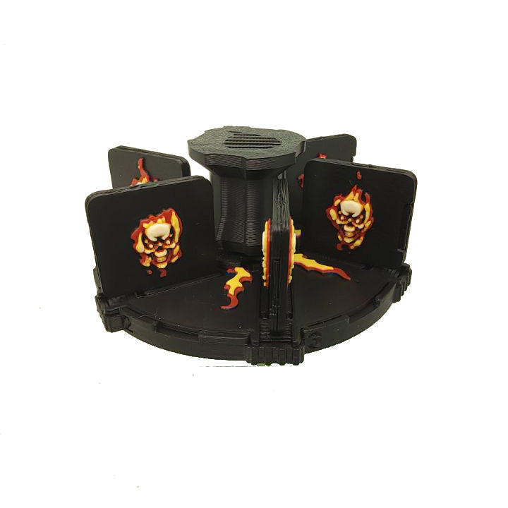 Flipbook Skull Spinner (See description for more info on how to view)