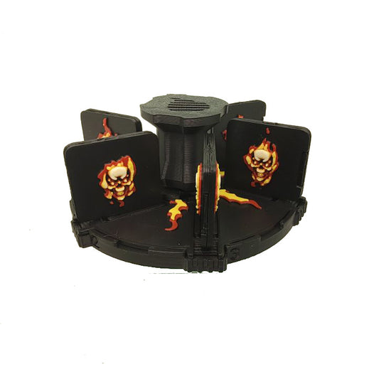 Flipbook Skull Spinner (See description for more info on how to view)