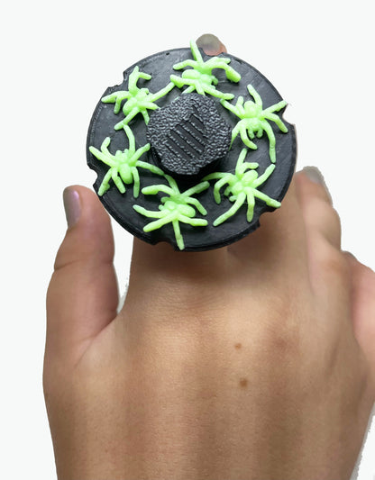 Spider Mini Animated Spinner w/Ring (Please Read Description Before Purchase for How To: Viewing Instructions)