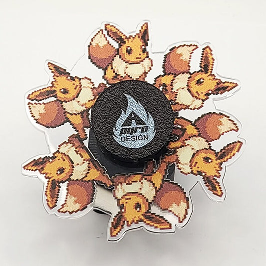 Laser Cut Pokedoge Animated Spinner (Please Read Description Before Buying/ Phone or Tablet Required to View Animation)
