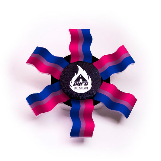 Bisexual Flag *Please Read Info Before Purchase/ Phone, Tablet or Handheld Spinner Viewer Required to View Animation*