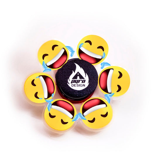 Crying Emoji *Please Read Info Before Purchase/ Phone, Tablet or Handheld Spinner Viewer Required to View Animation*