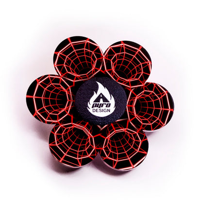 Red Vortex *Please Read Info Before Purchase/ Phone, Tablet or Handheld Spinner Viewer Required to View Animation*