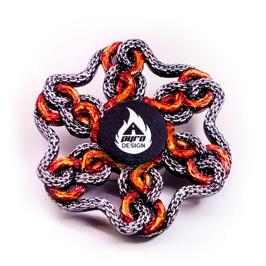 3D Fire and Chains *Please Read Info Before Purchase/ Phone, Tablet or Handheld Spinner Viewer Required to View Animation*