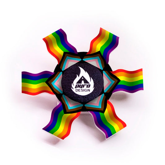 Pride Flag *Please Read Info Before Purchase/ Phone, Tablet or Handheld Spinner Viewer Required to View Animation*