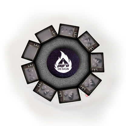 Scary TV Animated Spinner *Please Read Info Before Purchase/ Phone, Tablet or Handheld Spinner Viewer Required to View Animation*